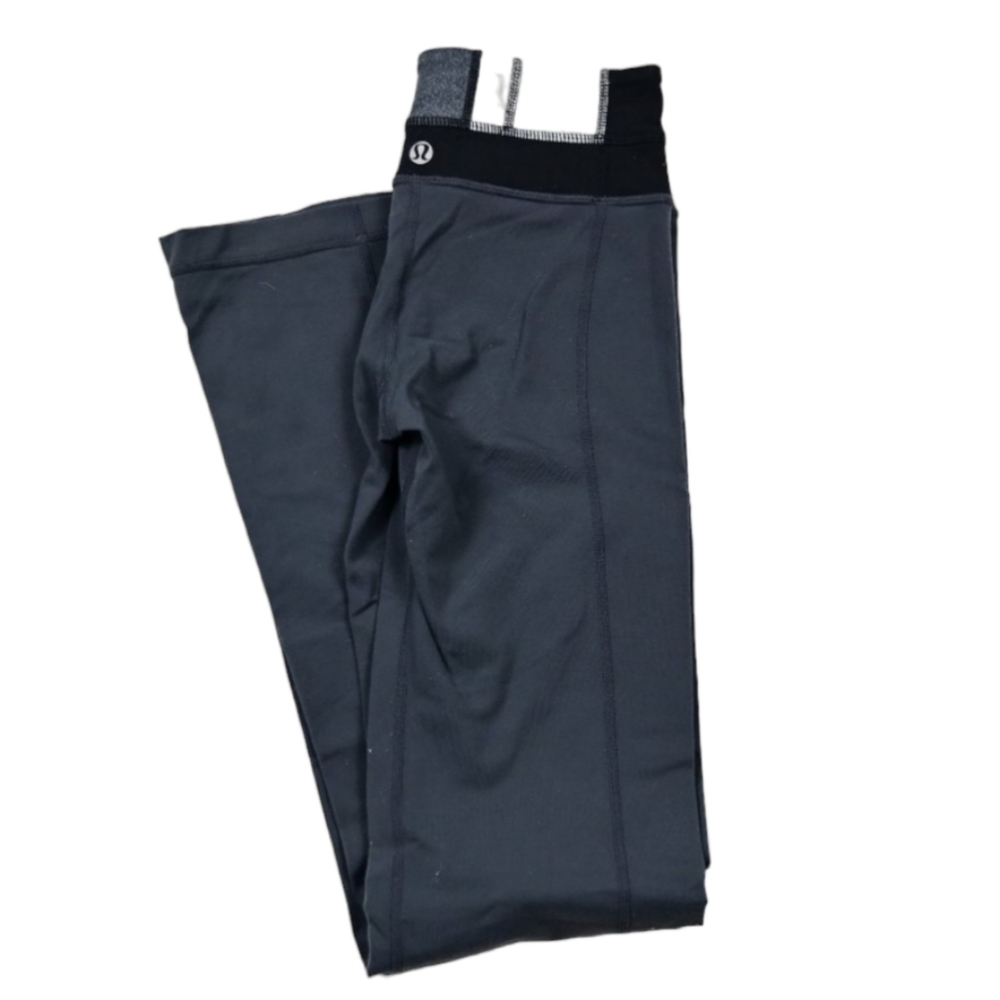 Lululemon Gray Wide legs Leggings Inside Pocket